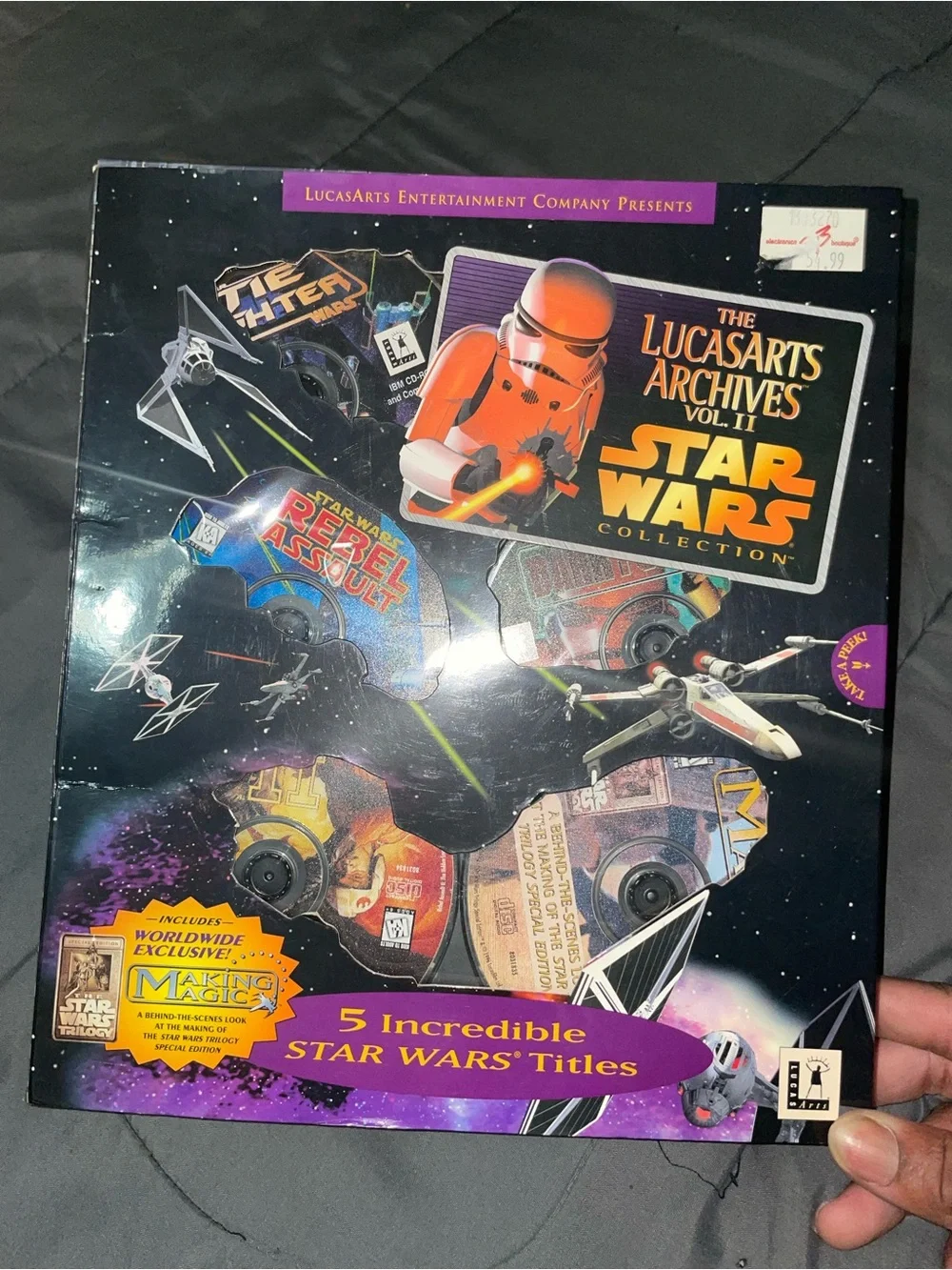 Star Wars LucasArts Archives Vol. II – Black, Orange & Purple Artwork